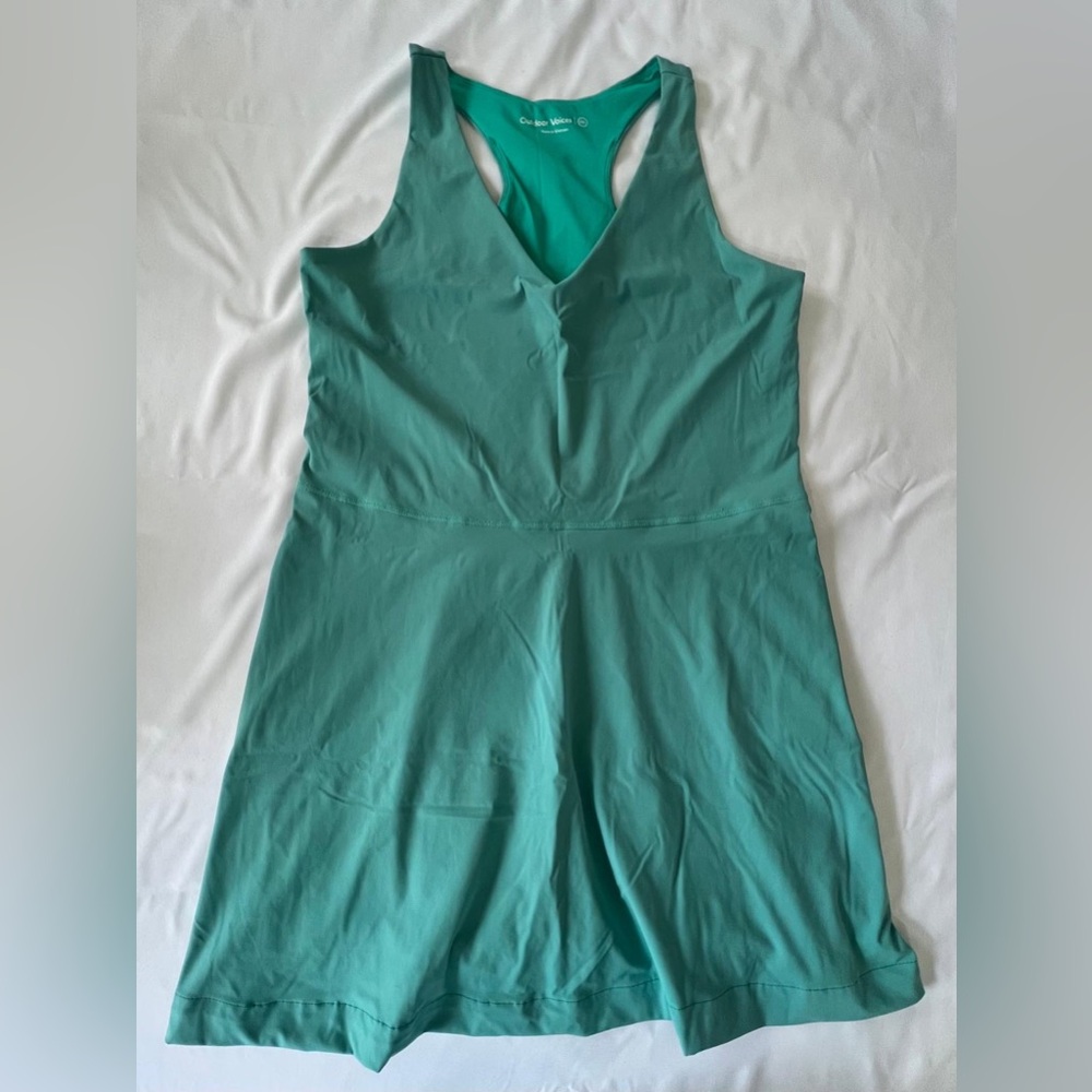 Outdoor Voices Kids Teal One-Piece Romper